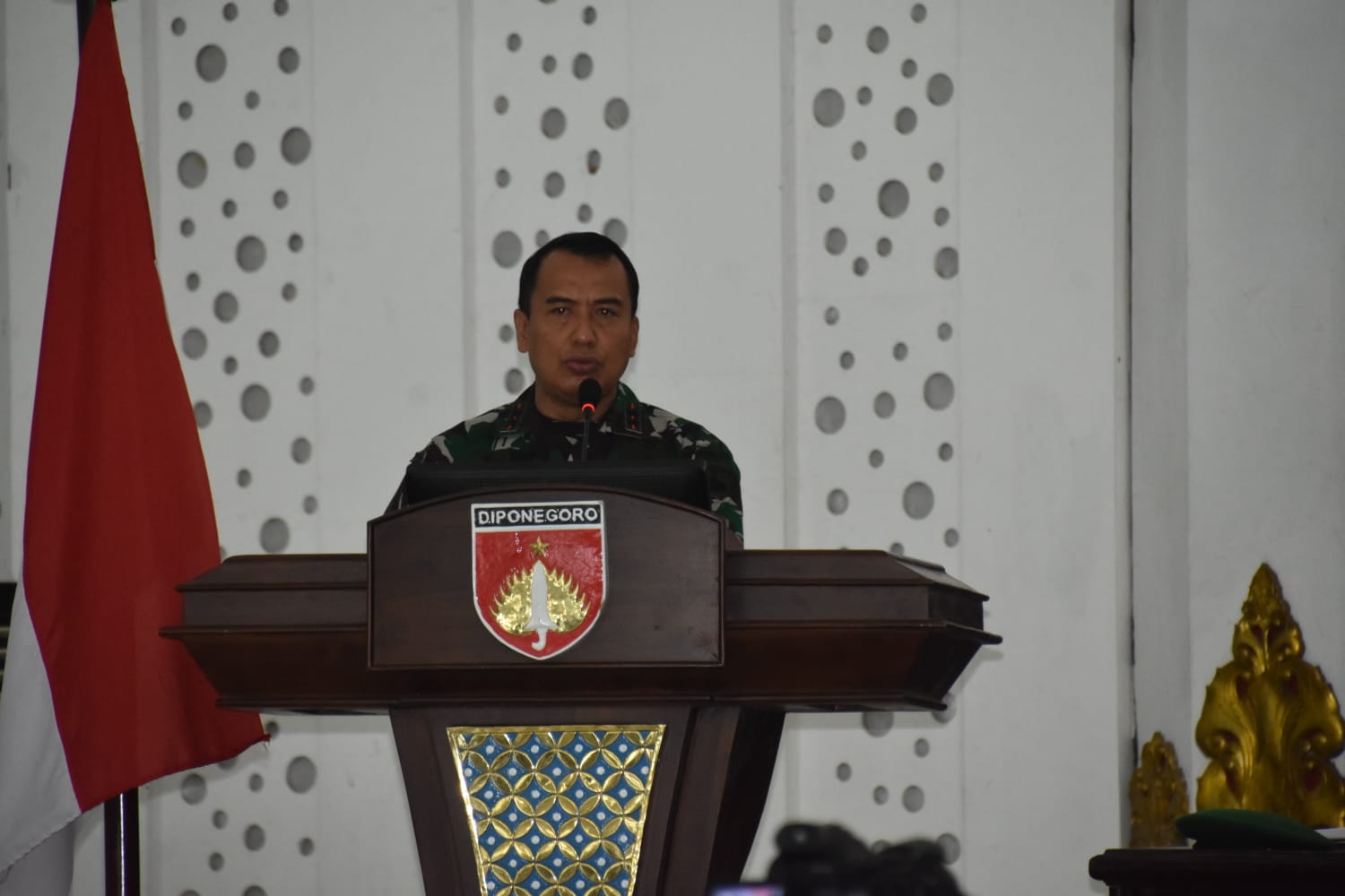 Pangdam IV/Diponegoro Mayjen TNI Rudianto Buka Rapim (Rapim) Kodam TA 2022